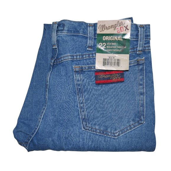 Wrangler 20X Regular Fit Jeans Men's Size 36x36 Premium Stonewashed Denim NWT - Picture 6 of 16